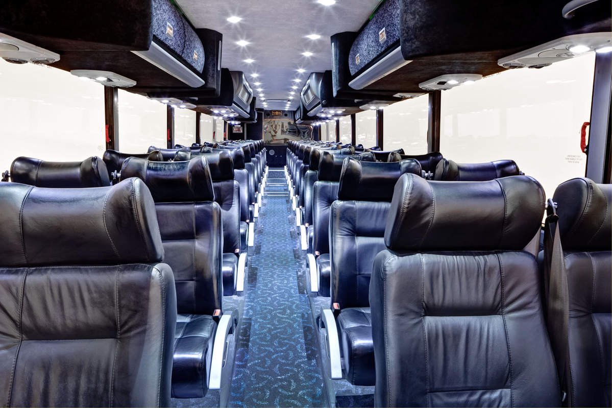 motor coach interior