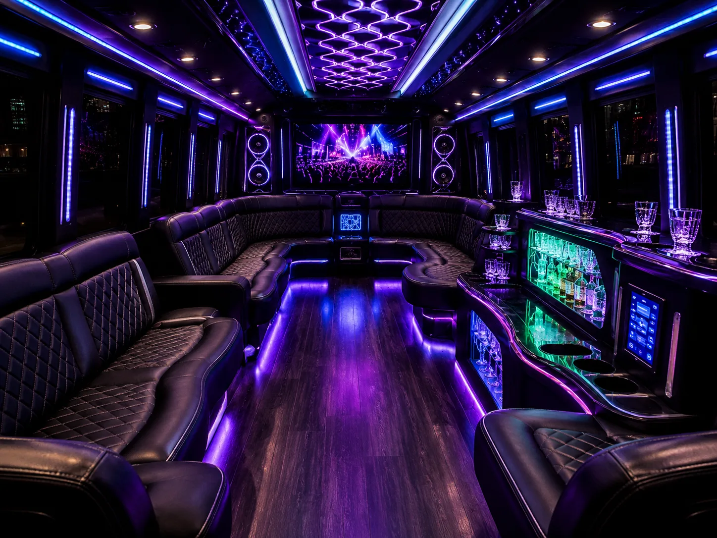 Austin party bus service